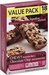 Chewy Granola Bars Chocolate Chip