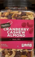 Cranberry Cashew Almond Trail Mix