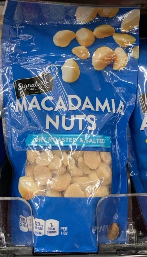 Dry Roasted & Salted Macadamia Nuts