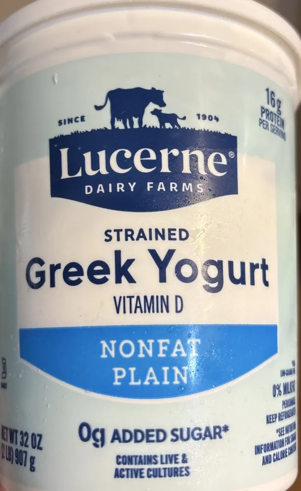 Strained Greek Yogurt Nonfat Plain