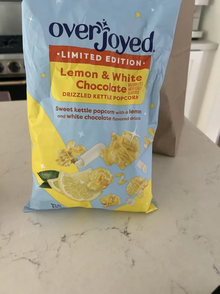 Lemon White Chocolate Popcorn
