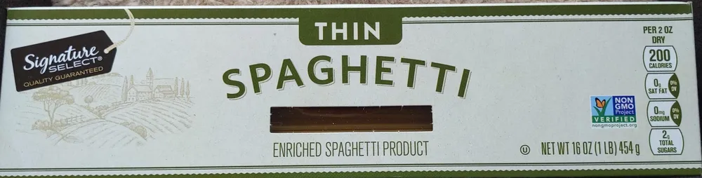 Thin Spaghetti