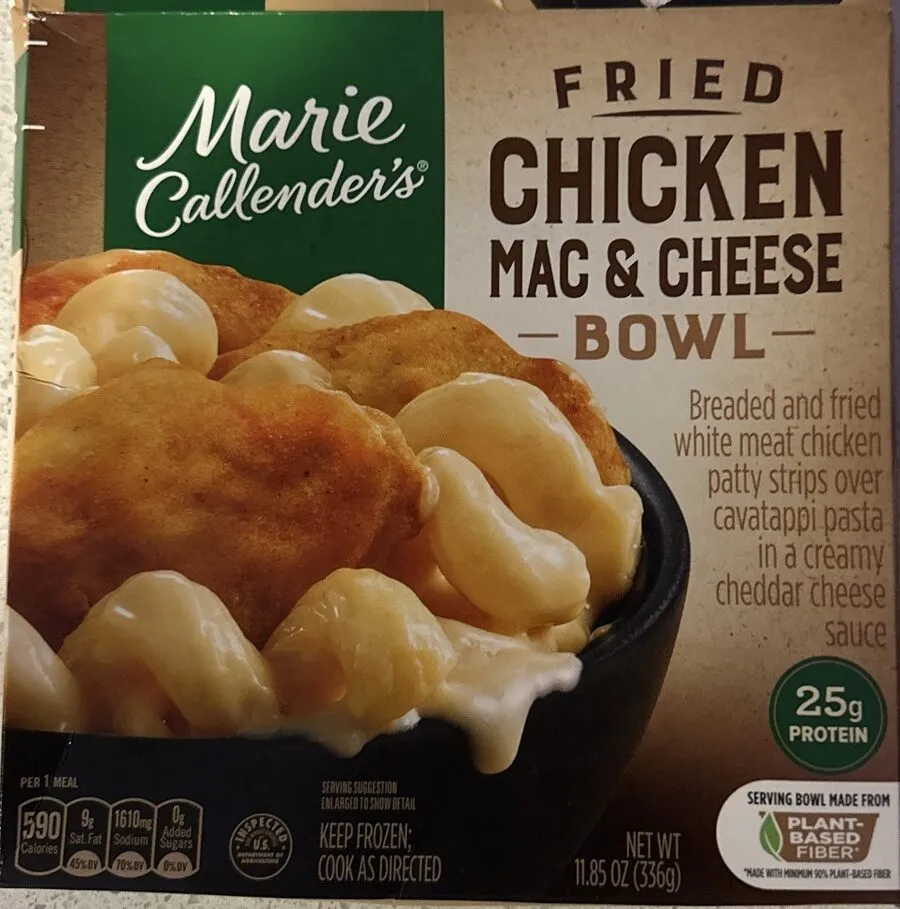 Fried Chicken Mac & Cheese Bowl