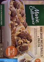Swedish meatballs and pasta