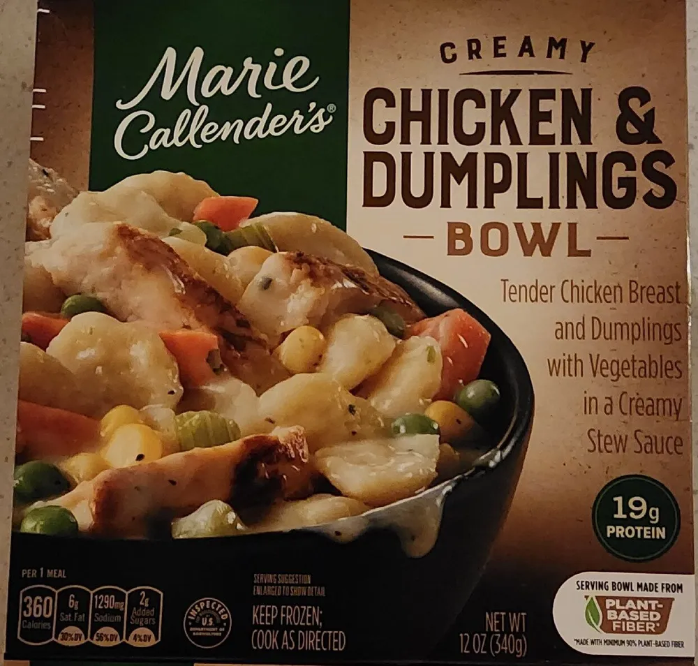 Creamy Chicken & Dumplings Bowl