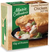 Creamy Parmesan Chicken Pot Pie