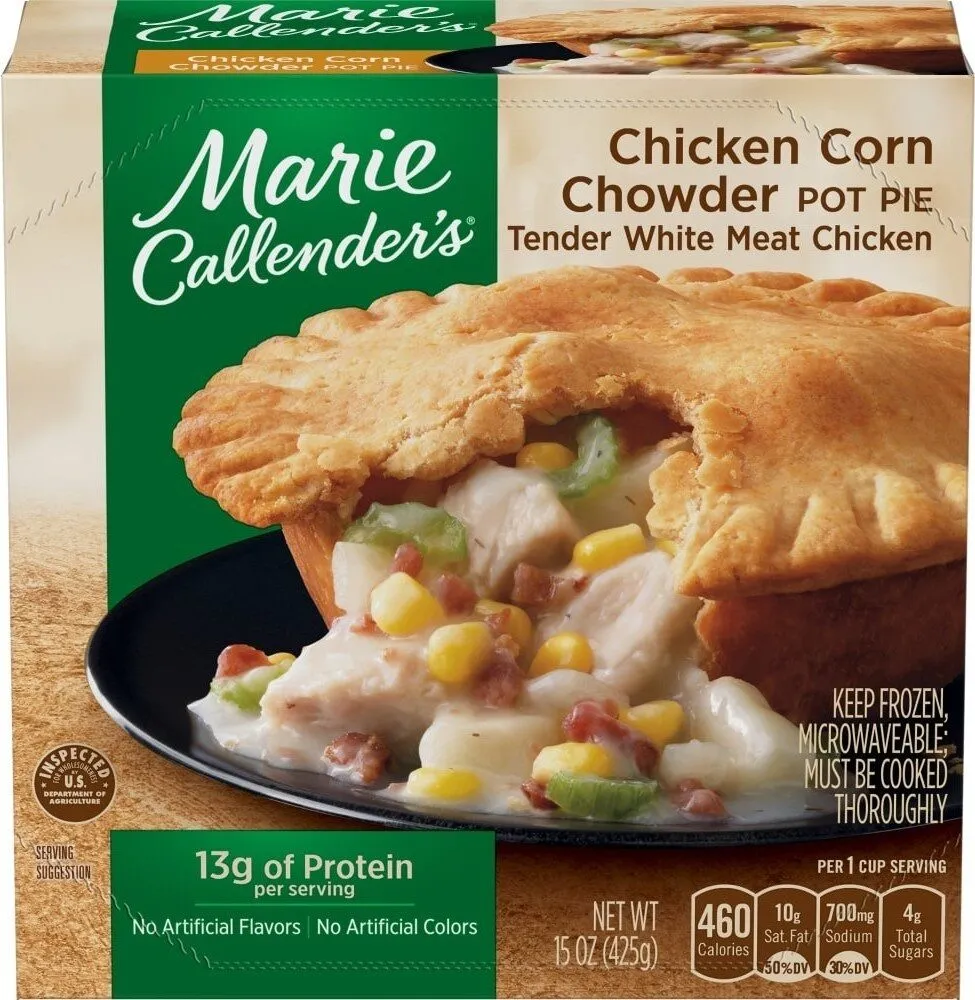 Chicken Corn Chowder POT PIE