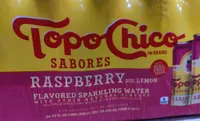 Raspberry with Lemon Flavored Sparkling Water