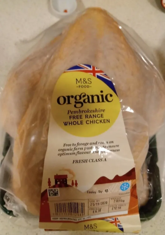 Free Rance Whole Chicken