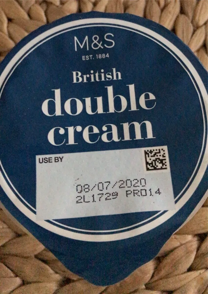 Double cream