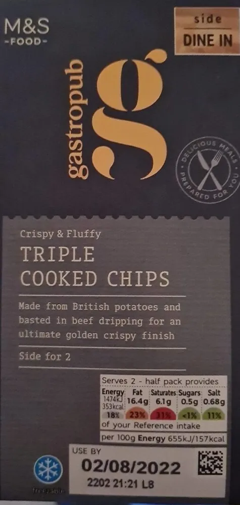 TRIPLE COOKED CHIPS
