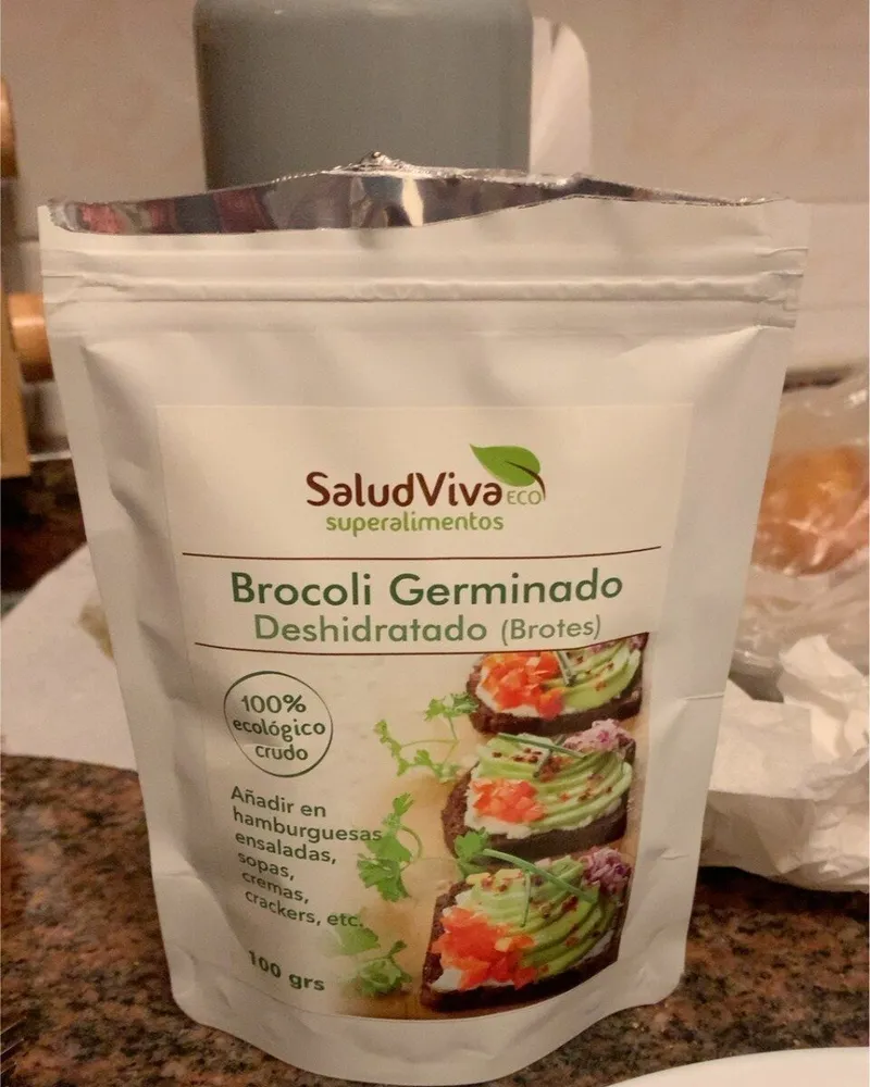 Brocoli Germinado Deshidratado