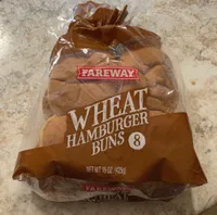 Wheat hamburger buns