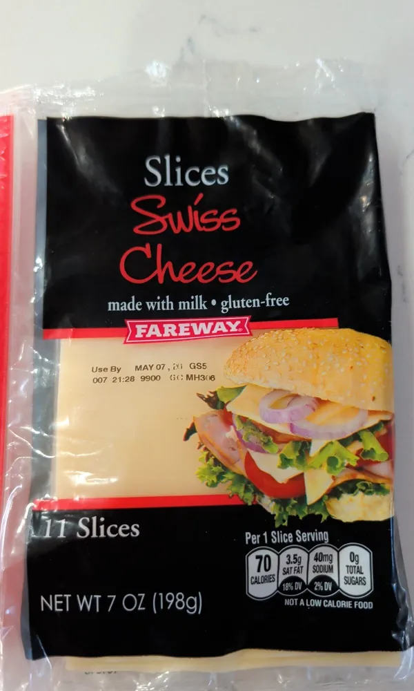 Swiss Cheese Slices