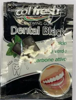 Dental Black Chewing Gum
