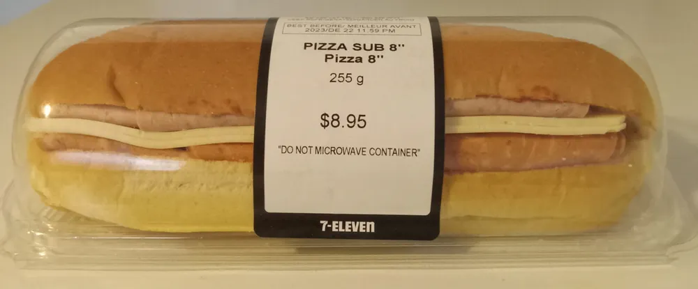 8" Pizza Sub