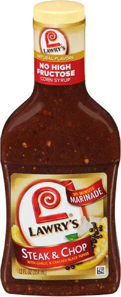 Steak chop marinade
