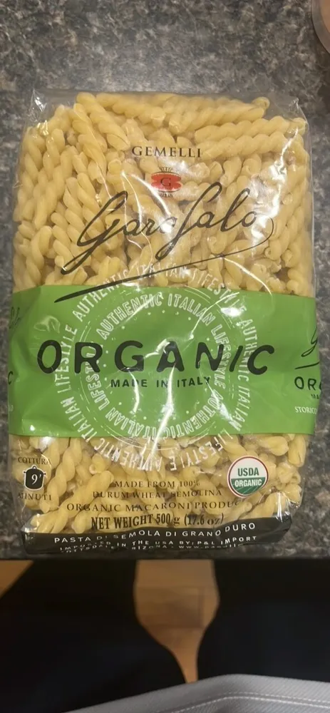 Organic Pasta
