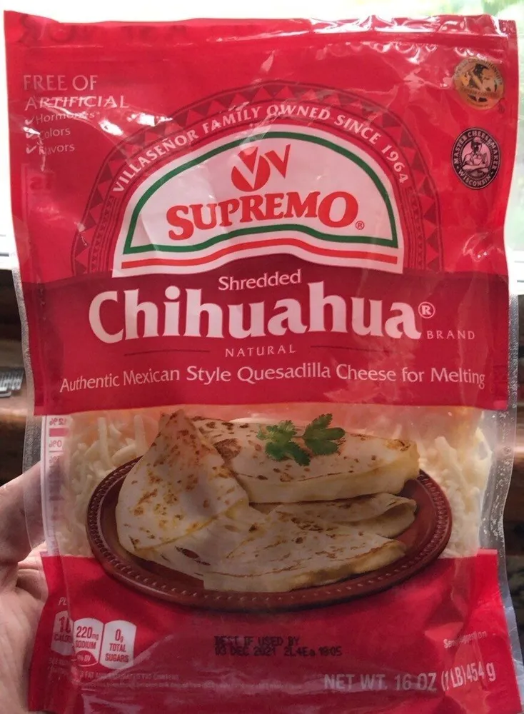 Shredded Chihuahua Cheese