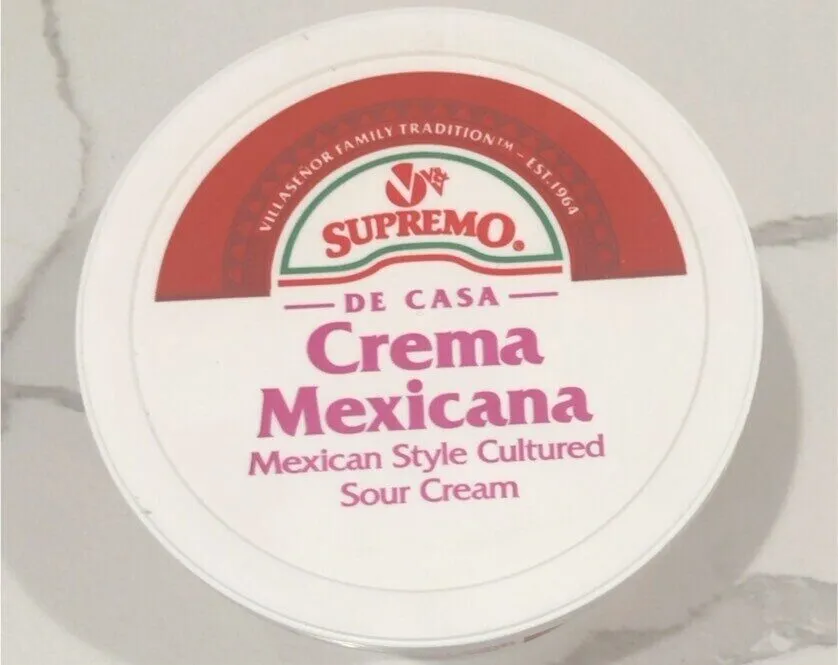CREMA MEXICANA Mexican Style Cultured Sour Cream