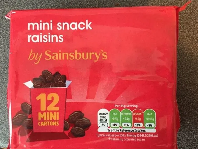 Mini Snack Raisins