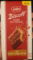 Lotus biscoff belgian milk chocolate