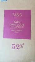 M&S dark chocolate