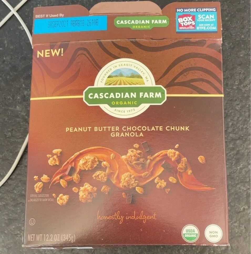 peanut bytter chocolatte chunk granola
