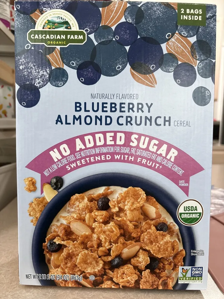 Blueberry Almond Crunch Cereal
