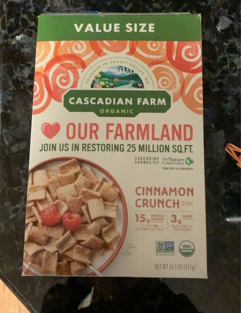 Cinnamon Crunch Cereal