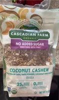 COCONUT CASHEW GRANOLA
