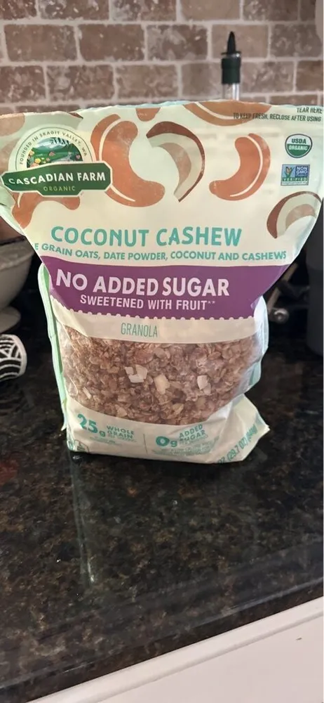 Coconut Cashew Granola
