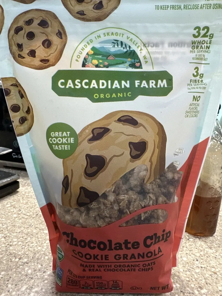 Chocolate Chip Cookie Granola