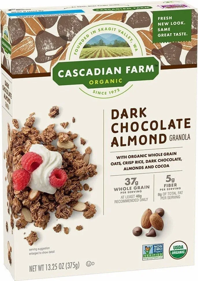 Organic Dark Chocolate Almond Granola