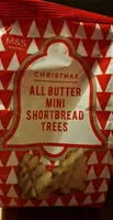 All butter mini shortbread trees