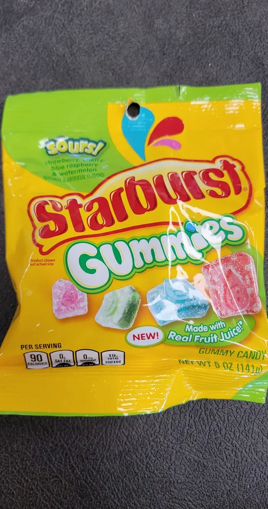 Starburst Gummies Sour