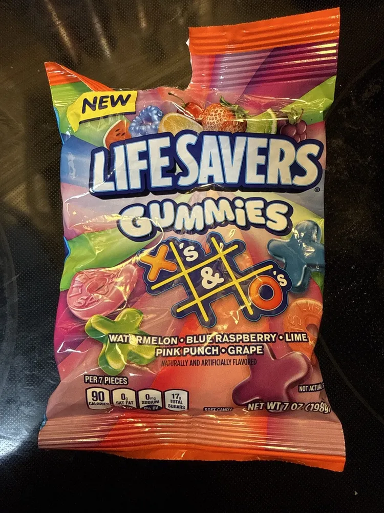 LIFE SAVERS GUMMIES X's & O's