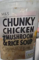Chicken, Mushroom & Rice Soup