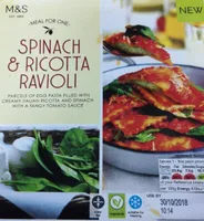 Spinach et ricotta ravioli
