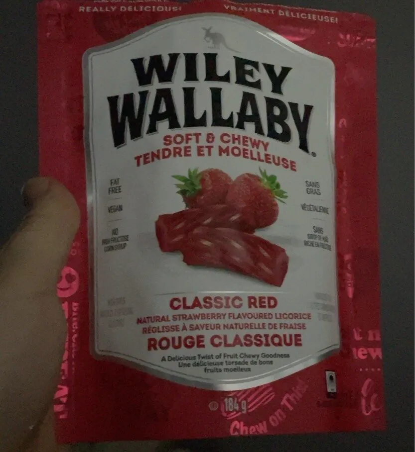 Soft & chewy classic red licorice