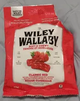 Classic red natural strawberry flavored licorice