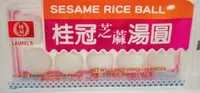 Sesame rice ball