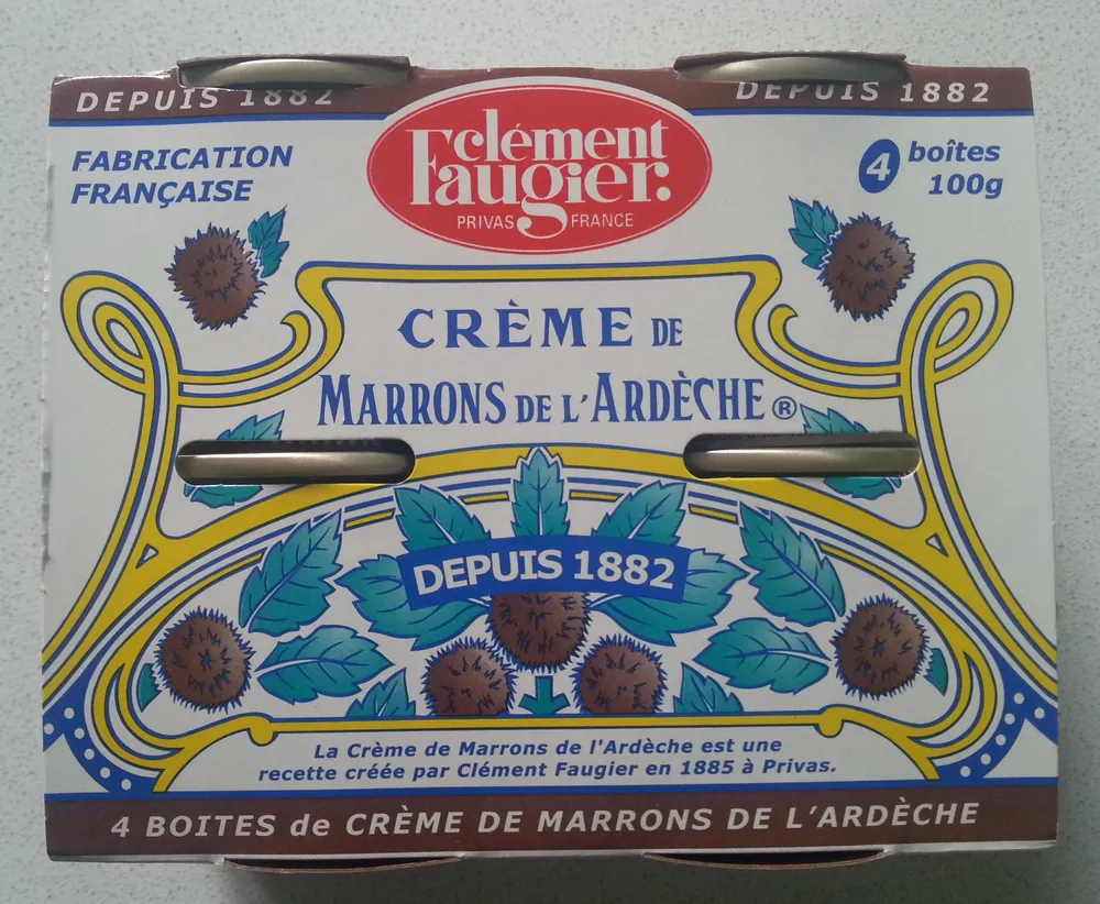 Crème de marrons