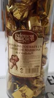 Bonbons fourrés à la crème de marrons