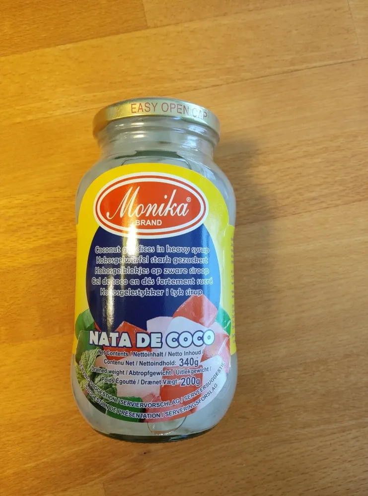 Nata de coco blanche