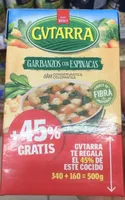 Garbanzos con espinacas