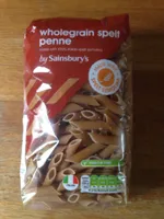 Wholegrain spelt penne