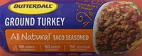 Ground Turkey All Natural Taco Seasoned
