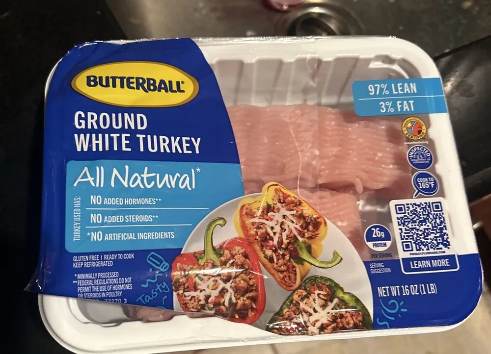 GROUND WHITE TURKEY