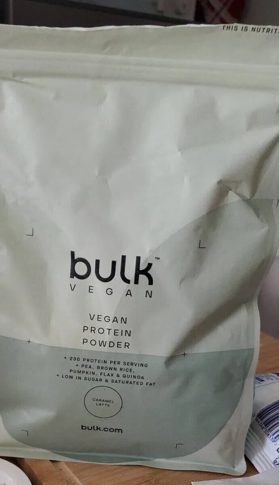 Vegan protein powder